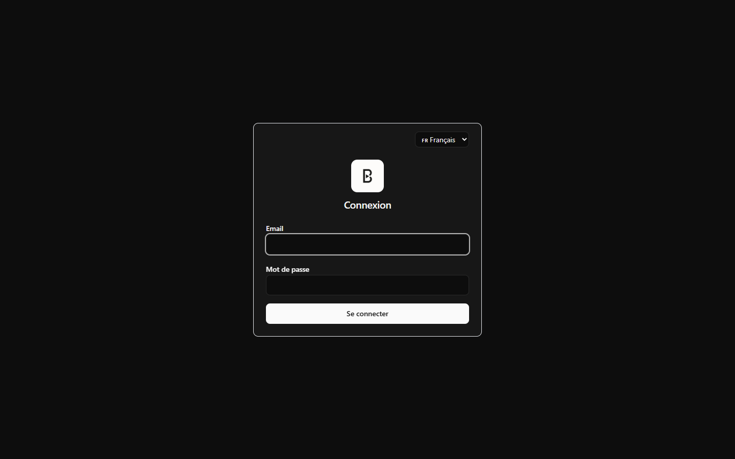 Connexion sécurisée